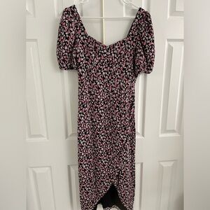 Charles Henry floral dress